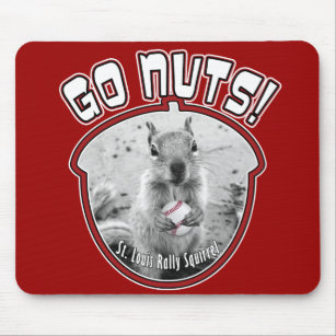 Rally Squirrel - Louis unofficial mascot Mouse Mat
