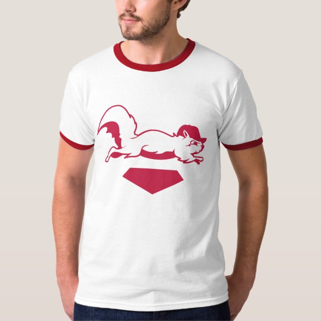 Rally Squirrel T-Shirt (Front)