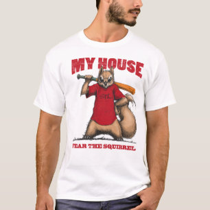 Rally Squirrel T-shirt Fear The Squirrel