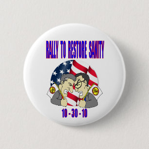 RALLY to RESTORE SANITY button
