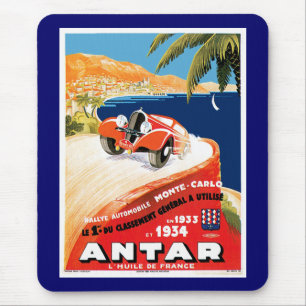 Rallye Automobile de Monte Carlo Mouse Mat