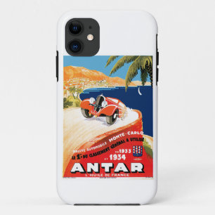 Rallye Automobile Monte Carlo iPhone 11 Case