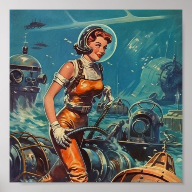 Rallying for a Watery World An Inspiring Propagan Poster (Front)