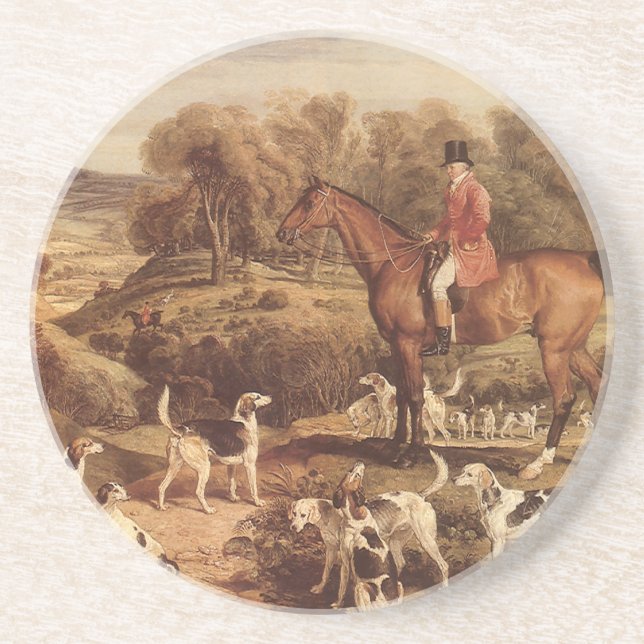 Ralph Lambton and his Hounds by James Ward Coaster (Front)