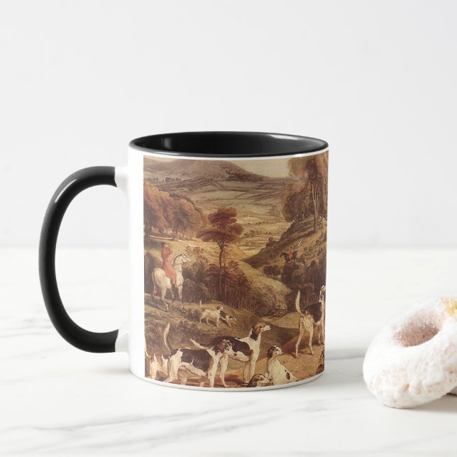 Ralph Lambton and his Hounds by James Ward Mug (With Donut)
