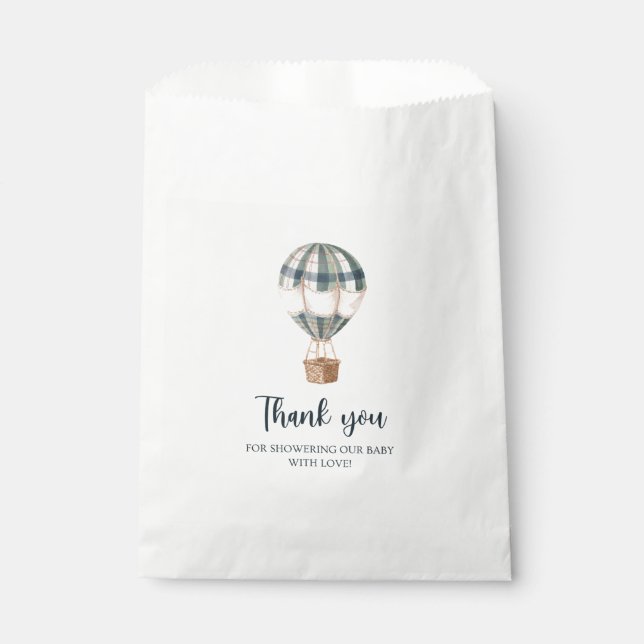 Ralph Lauren Inspired Baby Shower  Favour Bags (Front)