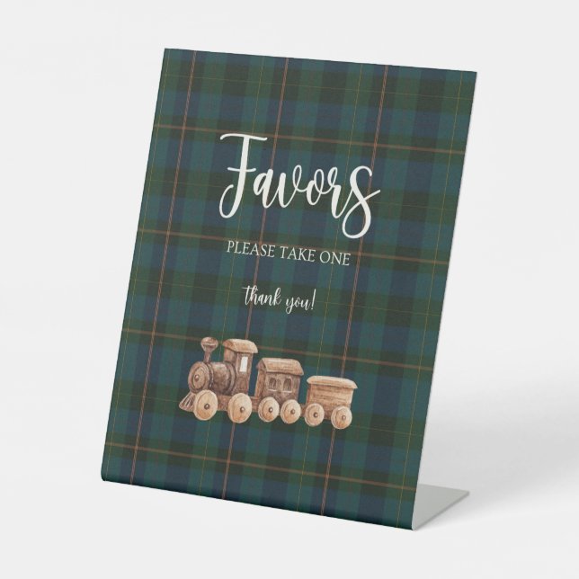 Ralph Lauren Inspired Baby Shower Favours Sign (Front)