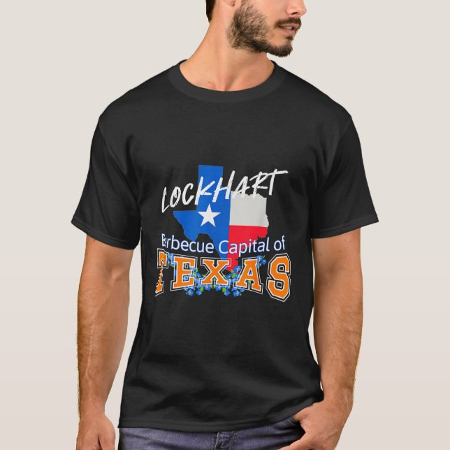 Ralph Lauren Lockhart Texas Barbecue , Black, Smal T-Shirt (Front)