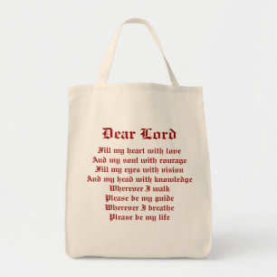Ralph wisden staples prayer tote bag