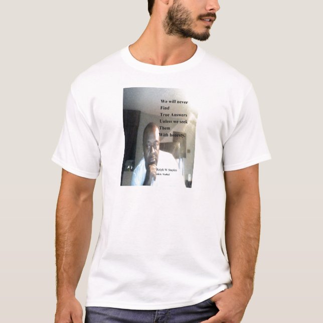 Ralph Wisden Staples T-Shirt (Front)