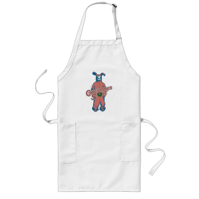 Ralphie | Pink Nightmare Long Apron (Front)