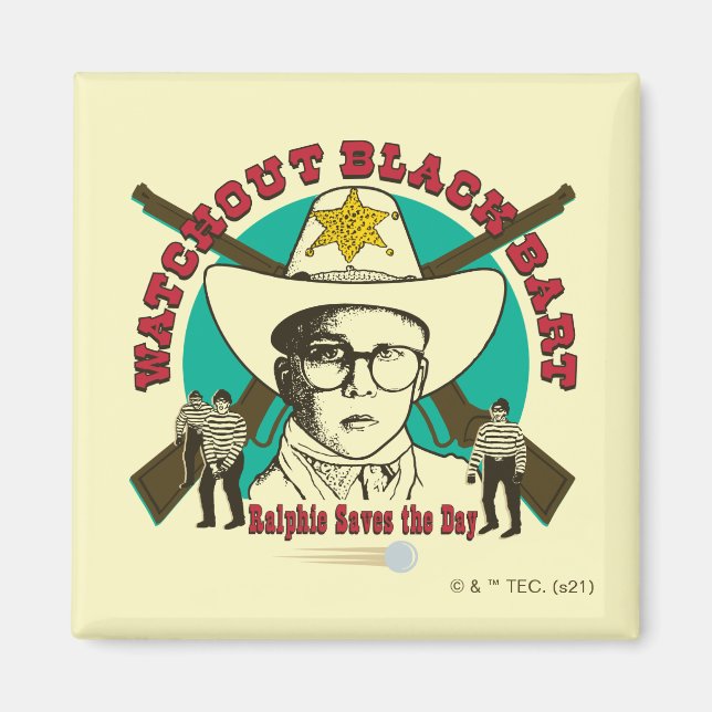 Ralphie Saves the Day Magnet (Front)