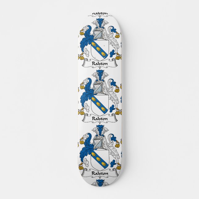 Ralston Family Crest Skateboard (Front)