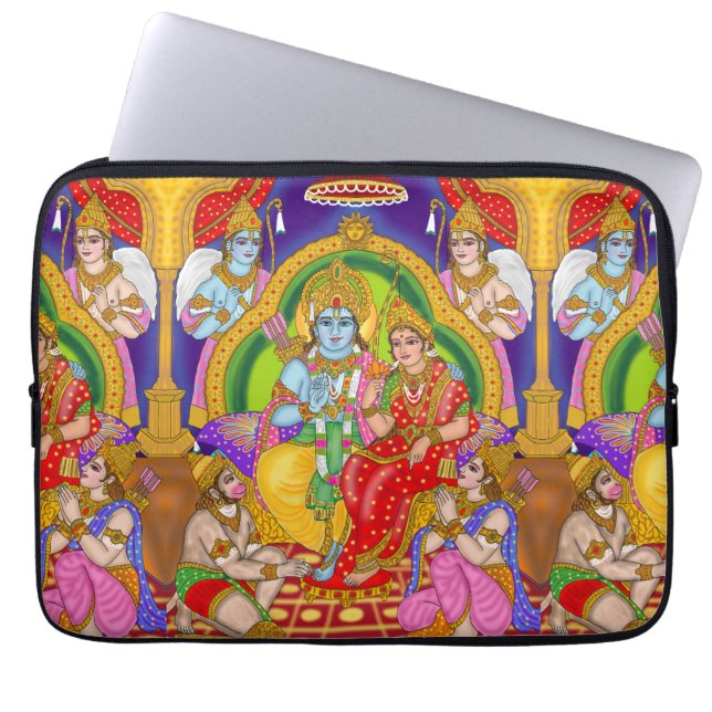 Ram Darbar Laptop Cover (Front)