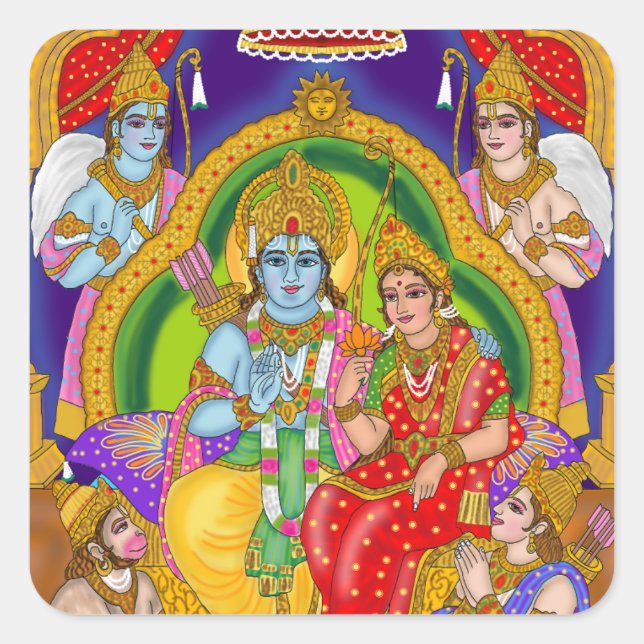 Ram Darbar Sticker (Front)