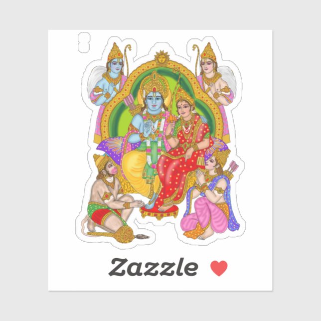 Ram Darbar Sticker (Sheet)