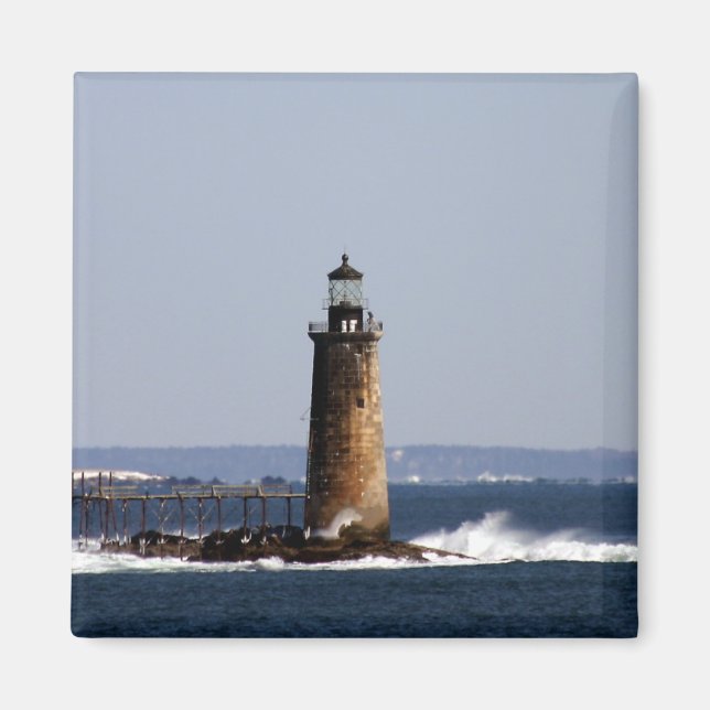 Ram Island Ledge Light  Magnets (Front)