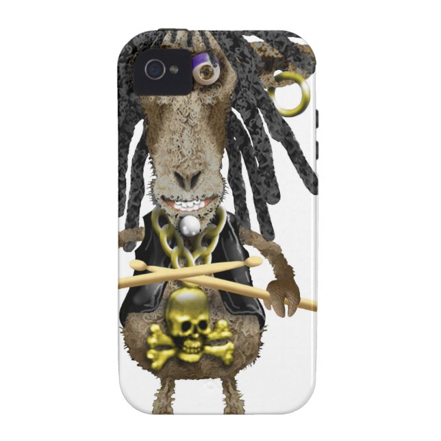 Ram Kebab a Heavy Metal rock SHEEP Case-Mate iPhone Case (Back)