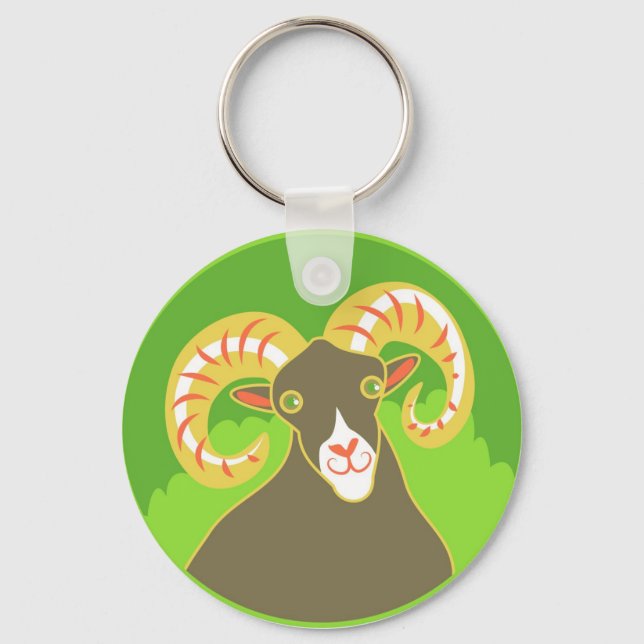 Ram Key Ring (Front)