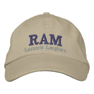 Ram Laramie Longhorn Embroidered Hat