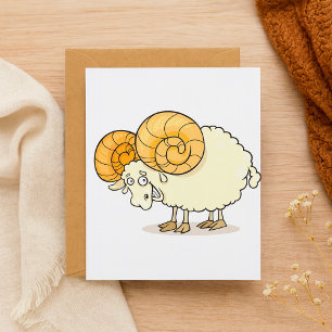 Ram Sheep Invitations