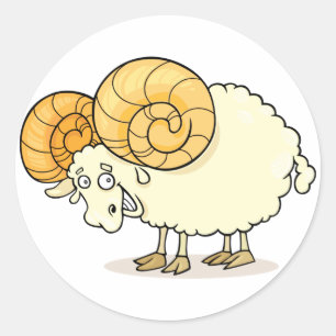 Ram Sheep Stickers