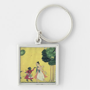 Rama and Lakshmana accompanied by Visvamitra Key Ring