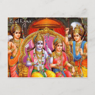 RAMA AND SITA POSTCARD