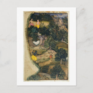 Rama chasing the Golden Deer, from the 'Ramayana', Postcard