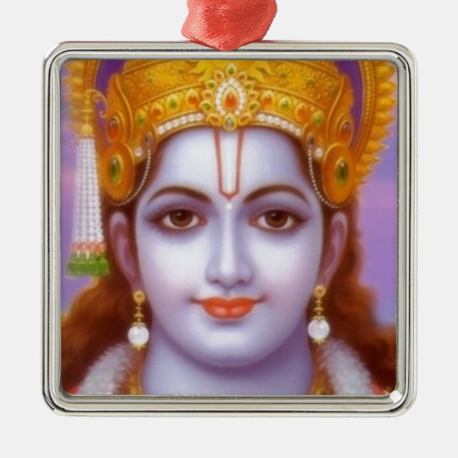 rama god metal tree decoration (Front)
