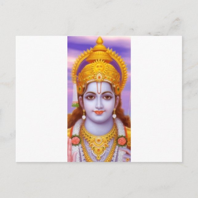 rama god postcard (Front)