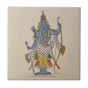 Rama - holding arrows tile