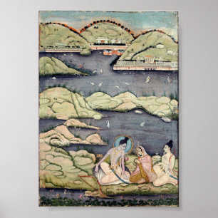 Rama, Sita and Lakshman Poster