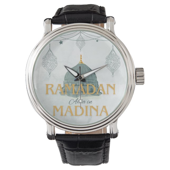 Ramadan ahla in madina Ramadan mubarak Watch (Front)