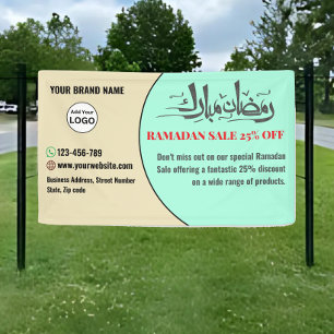 Ramadan Banner for Sale Announcement