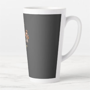 Ramadan Celebration Lanterns & Moon Art Latte Mug