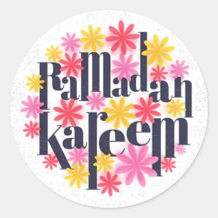 Ramadan Classic Round Sticker