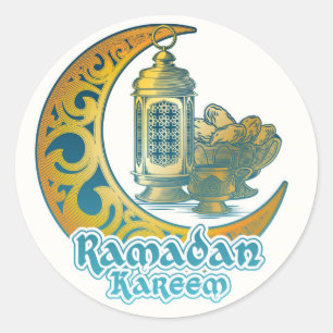 Ramadan Classic Round Sticker