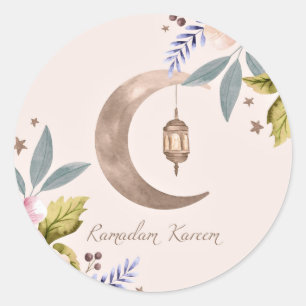 Ramadan Classic Round Sticker