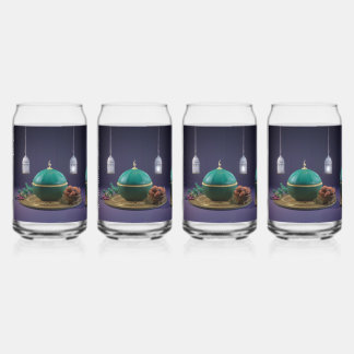 Ramadan deco  can glass