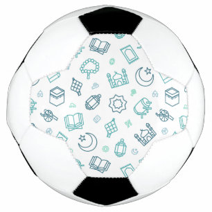 Ramadan Doodles Soccer Ball