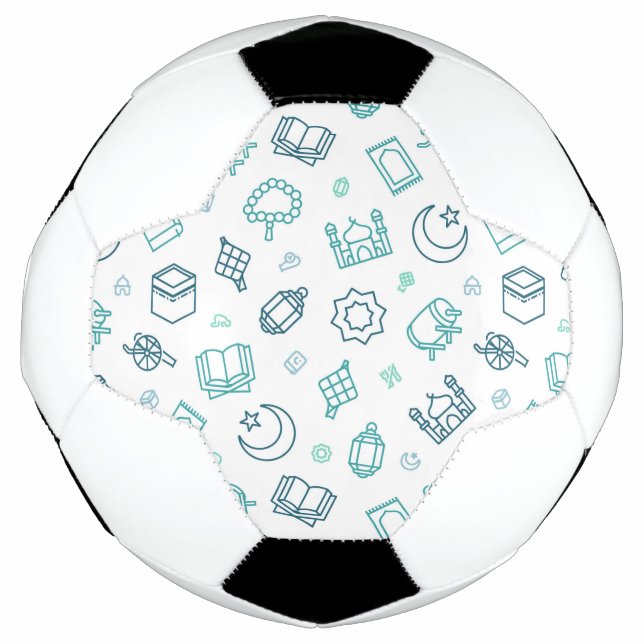 Ramadan Doodles Soccer Ball (Front)