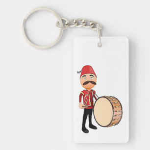 Ramadan drummer الطبال Acrylic Keychain