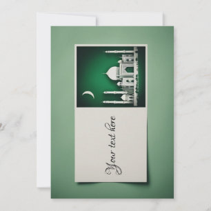 Ramadan Eid Mubarak Invitation