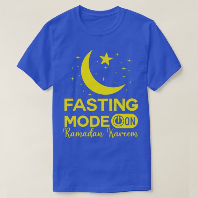 Ramadan Fasting Fashion On Happy Ramadan Muslims H T-Shirt (Design Front)