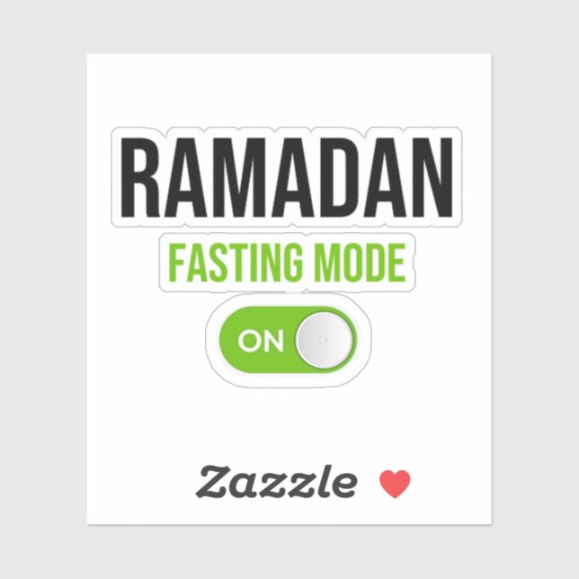 Ramadan: Fasting Mode On (Sheet)