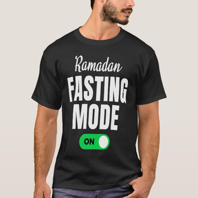 Ramadan Fasting Mode T-Shirt (Front)