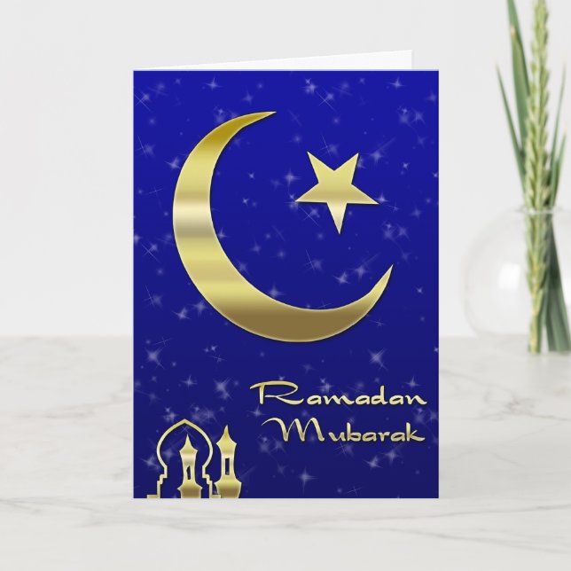 Ramadan Greetings Card (Front)