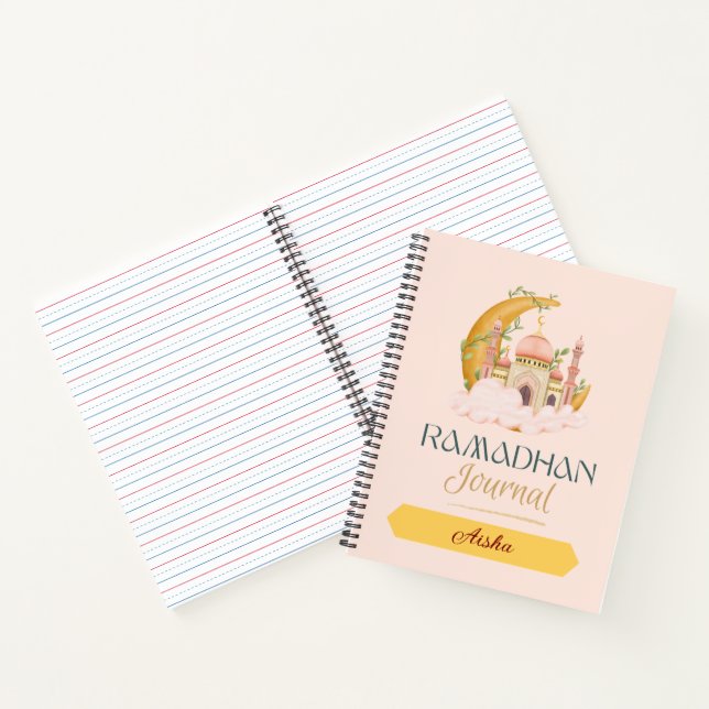 Ramadan journal pink mosque (Inside)