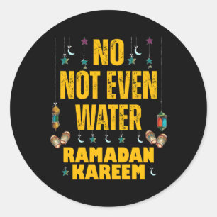 Ramadan Kareem 2023Islamic Fasting For Classic Round Sticker